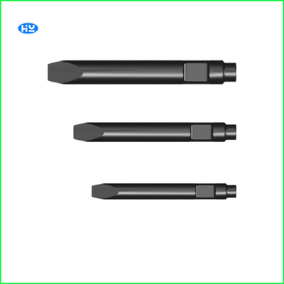 교차하는 커트 굴착기 유압 차단기 끌 175mm 55 경도 막대