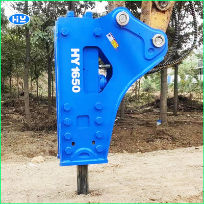 Q235B 강철 18t 유압 철거 망치 135mm 끌 유압 바위 차단기