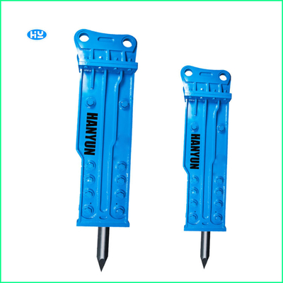 120mm 끌 굴착기 잭 해머 120 L/MIN 40Cr 유압 차단기